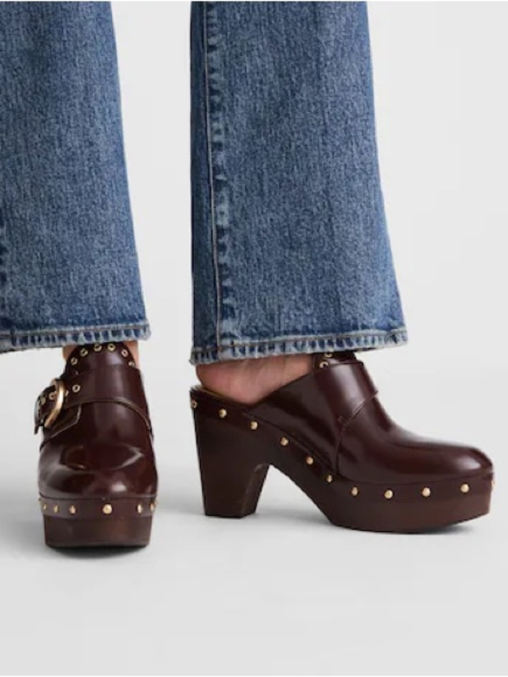 MADEWELL The Wes Buckle Strap Clog